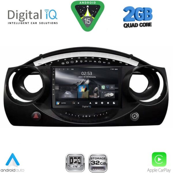 DIGITAL IQ RSD 1063_CPA (9inc) MULTIMEDIA TABLET for MINI COOPER (R50-R52-R53) mod. 2000-2006 - Image 1