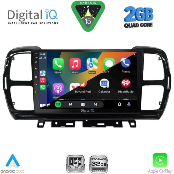 DIGITAL IQ RSD 1088_CPA (9inc) MULTIMEDIA TABLET for CITROEN C5 AIRCROSS mod. 2017-2021 - Image 2