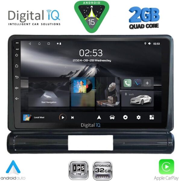 DIGITAL IQ RSD 1093L_CPA (9inc) MULTIMEDIA TABLET for CITROEN C3 - DS3 mod. 2016-2024 Low Version - Image 1