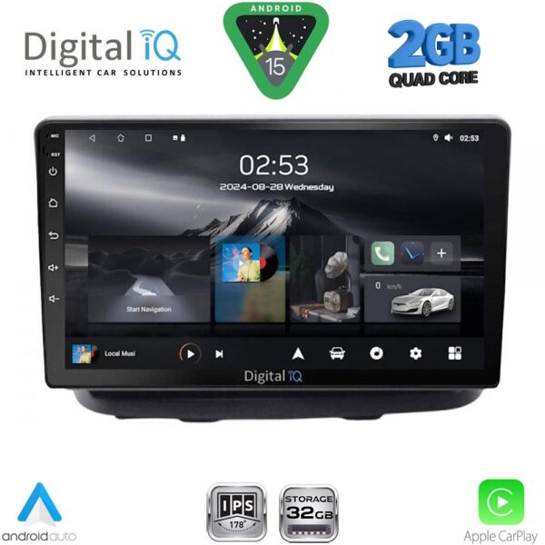 DIGITAL IQ RSD 1135_CPA (10inc) MULTIMEDIA TABLET for FIAT DOBLO mod. 2002-2009 - Image 1