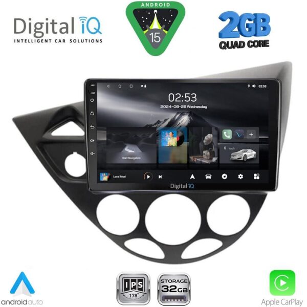 DIGITAL IQ RSD 1169_CPA (9inc) MULTIMEDIA TABLET for FORD FOCUS mod. 1998-2004 - Image 1