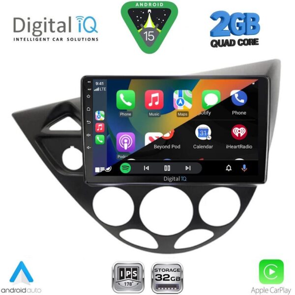 DIGITAL IQ RSD 1169_CPA (9inc) MULTIMEDIA TABLET for FORD FOCUS mod. 1998-2004 - Image 2