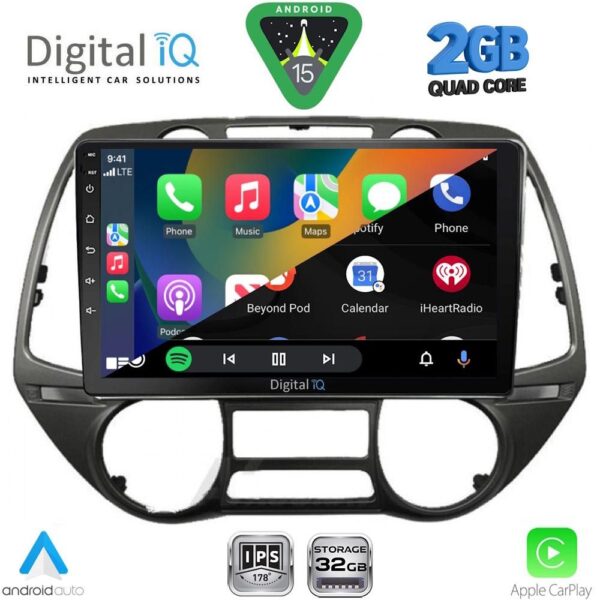 DIGITAL IQ RSD 1226_CPA  (9inc) MULTIMEDIA TABLET for HYUNDAI i20 mod. 2008-2014 - Image 2