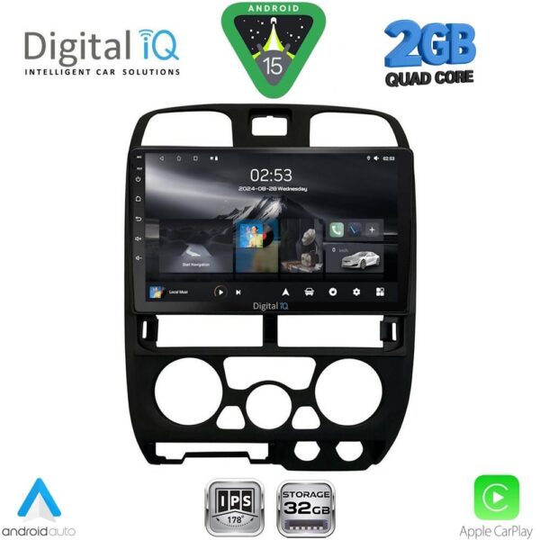 DIGITAL IQ RSD 1253BL_CPA (9inc) MULTIMEDIA TABLET for ISUZU D-MAX mod. 2002-2008 (BLACK) - Image 1