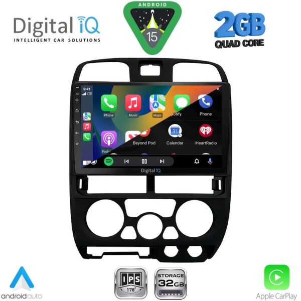 DIGITAL IQ RSD 1253BL_CPA (9inc) MULTIMEDIA TABLET for ISUZU D-MAX mod. 2002-2008 (BLACK) - Image 2