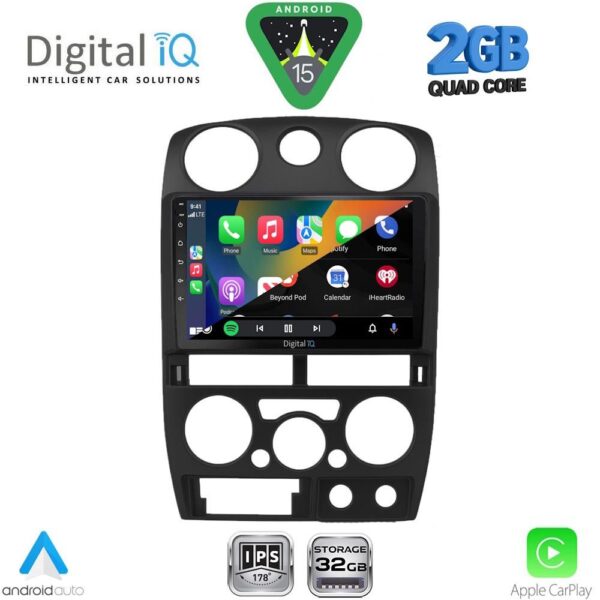 DIGITAL IQ RSD 1254BL_CPA (9inc) MULTIMEDIA TABLET for ISUZU D-MAX mod. 2008-2012 (BLACK) - Image 2