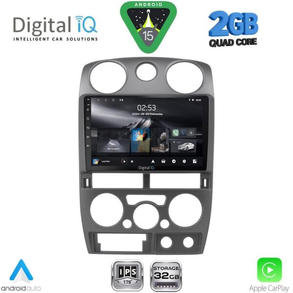 DIGITAL IQ RSD 1254GR_CPA (9inc) MULTIMEDIA TABLET for ISUZU D-MAX mod. 2008-2012 (GREY) - Image 1