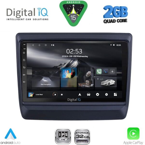 DIGITAL IQ RSD 1256_CPA (9inc) MULTIMEDIA TABLET for ISUZU DMAX mod. 2020-2026 - Image 1