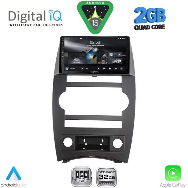 DIGITAL IQ RSD 1274_CPA (9inc) MULTIMEDIA TABLET for JEEP COMMANDER mod. 2007-2009 - Image 1