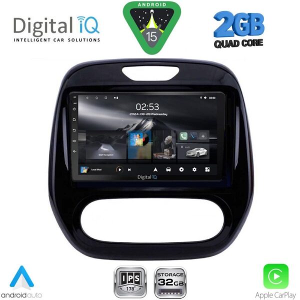DIGITAL IQ RSD 1542_CPA (9inc) MULTIMEDIA TABLET for RENAULT CAPTUR mod. 2013-2019 - Image 1