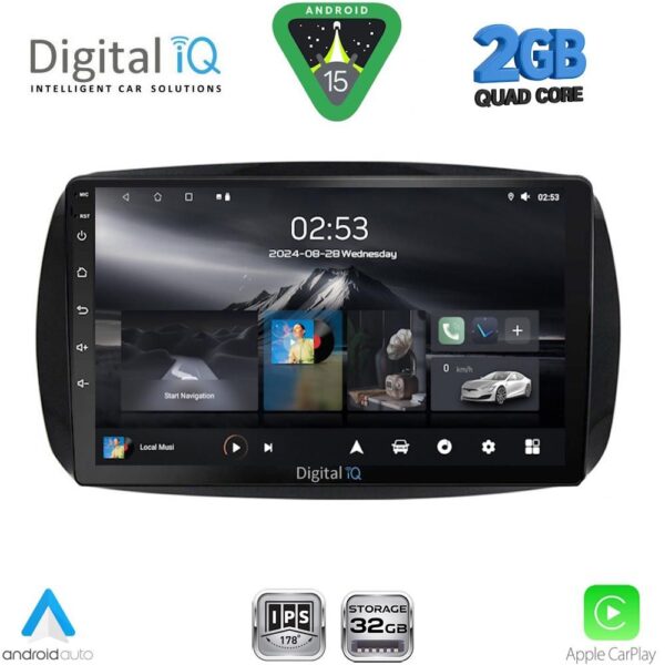 DIGITAL IQ RSD 1623_CPA (9inc) MULTIMEDIA TABLET for SMART (453) mod. 2016-2024 - Image 1