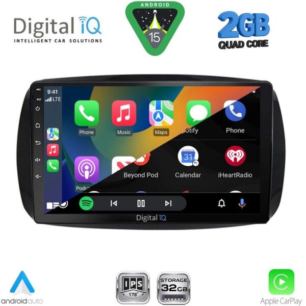 DIGITAL IQ RSD 1623_CPA (9inc) MULTIMEDIA TABLET for SMART (453) mod. 2016-2024 - Image 2