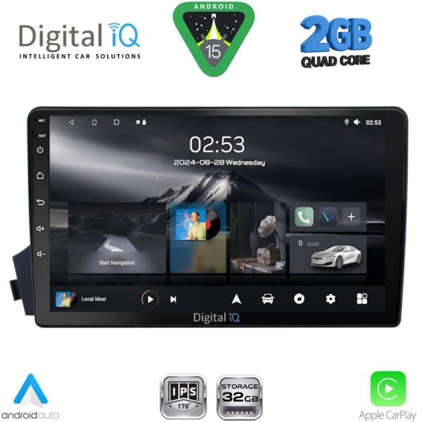 DIGITAL IQ RSD 1650_CPA (9inc) MULTIMEDIA TABLET for SSANGYONG ACTYON - KYRON mod. 2006-2015 - Image 1