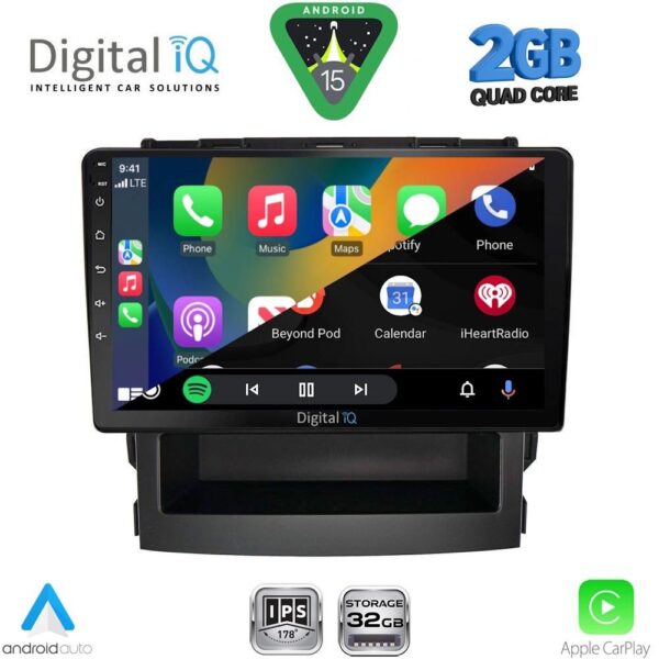 DIGITAL IQ RSD 1664_CPA (9inc) MULTIMEDIA TABLET for SUBARU FORESTER - IMPREZA mod. 2019-2025 - Image 2