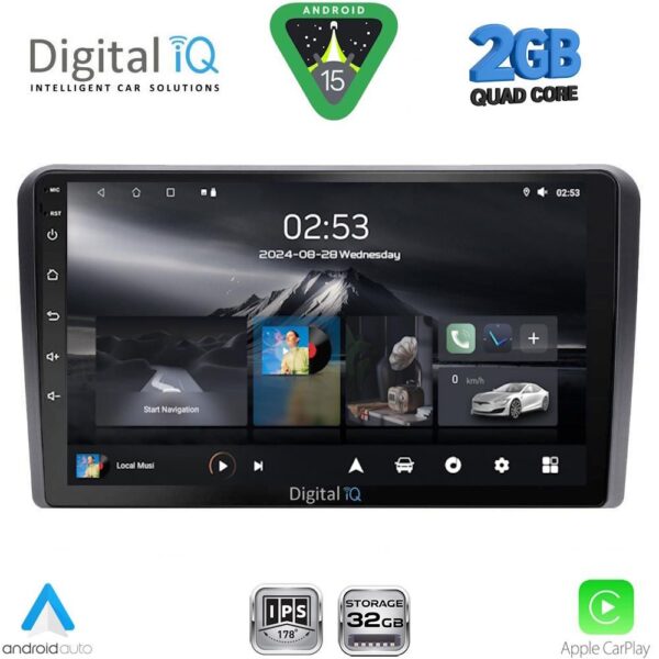 DIGITAL IQ RSD 1744_CPA (9inc) MULTIMEDIA TABLET for GOLF 4 mod. 1998-2003 - Image 1