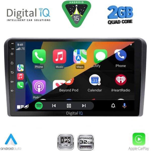 DIGITAL IQ RSD 1744_CPA (9inc) MULTIMEDIA TABLET for GOLF 4 mod. 1998-2003 - Image 2