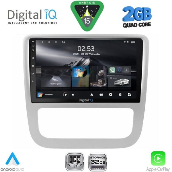 DIGITAL IQ RSD 1751_CPA CLIMA (9inc) MULTIMEDIA TABLET for VW EOS mod. 2006-2016 - SCIROCCO mod. 2011-2014 - Image 1