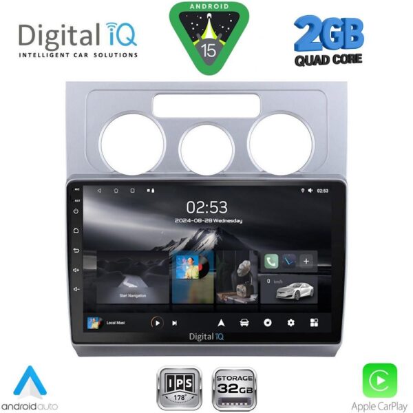 DIGITAL IQ RSD 1767_CPA A/C (10inc) MULTIMEDIA TABLET for VW TOURAN mod. 2003-2010 - Image 1