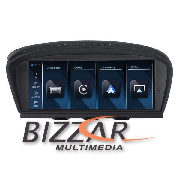 Bizzar BMW 3er/5er/6er (E90/E60/E63) Linux Apple CarPlay | Android Auto screen 8.8" HD Anti-reflection - Image 5