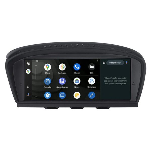 Bizzar BMW 3er/5er/6er (E90/E60/E63) Linux Apple CarPlay | Android Auto screen 8.8" HD Anti-reflection - Image 4