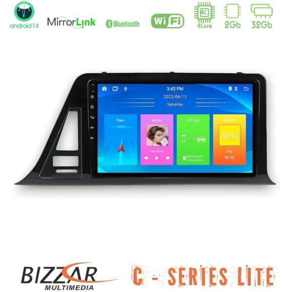 Bizzar C Series Lite 4Core Android14 2+32GB  Toyota CH-R RHD Navigation Multimedia Tablet 9" - Image 1