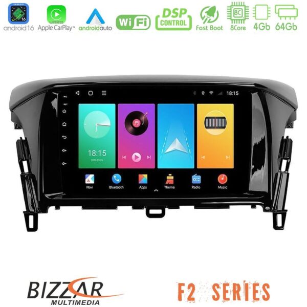 Bizzar F2 Series 8Core Android16 4+64GB Mitsubishi Eclipse Cross 2018-2023 Navigation Multimedia Tablet 9" - Image 1