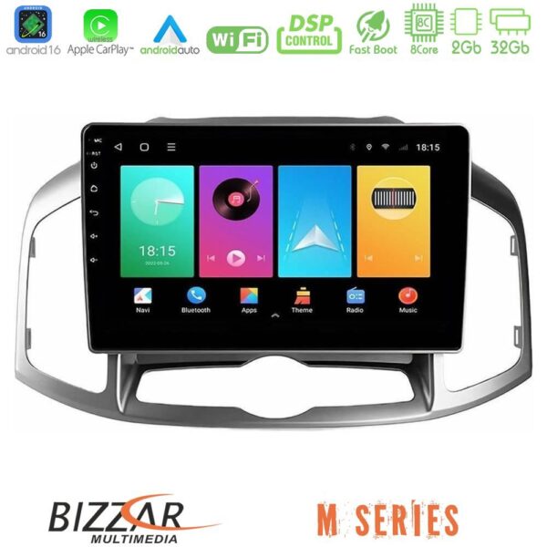 Bizzar M Series 8Core Android16 2+32GB Chevrolet Captiva 2012-2016 Navigation Multimedia Tablet 9" - Image 1