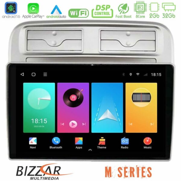Bizzar M Series 8Core Android16 2+32GB  Fiat Grande Punto 2006-2011 Navigation Multimedia Tablet 9" - Image 1