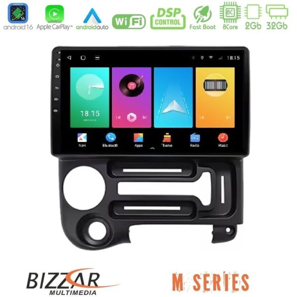 Bizzar M Series 8Core Android16 2+32GB  Hyundai Atos Navigation Multimedia Tablet 9" - Image 1