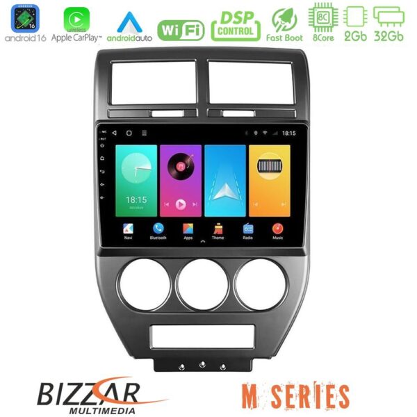 Bizzar M Series 8Core Android16 2+32GB Jeep Compass/Patriot 2007-2008 Navigation Multimedia Tablet 10" - Image 1