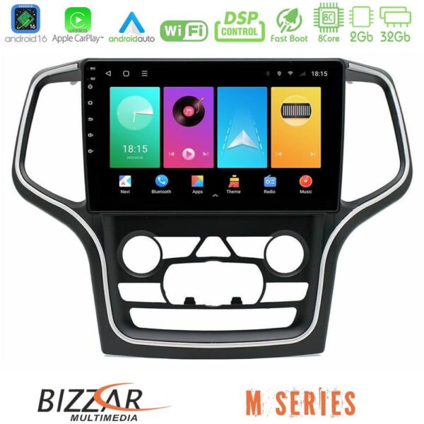 Bizzar M Series 8Core Android16 2+32GB Jeep Grand Cherokee 2014-2020 Navigation Multimedia Tablet 10" - Image 1