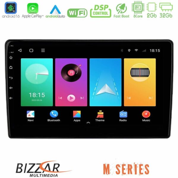 Bizzar M Series 8Core Android16 2+32GB Dacia / Renault Navigation Multimedia Tablet 9" - Image 1