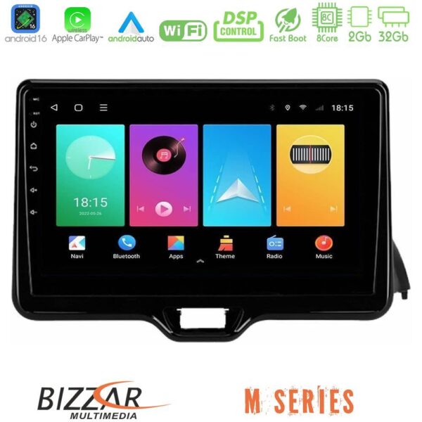Bizzar M Series 8Core Android16 2+32GB  Toyota Yaris 2020-> Navigation Multimedia Tablet 10" - Image 1
