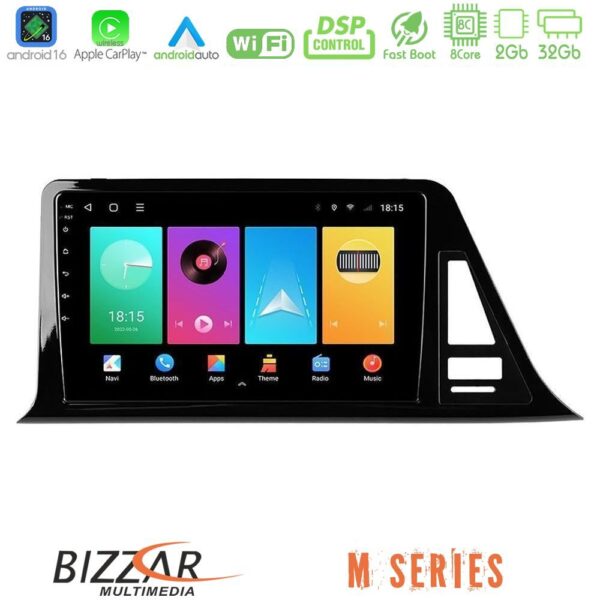 Bizzar M Series 8Core Android16 2+32GB  Toyota CH-R Navigation Multimedia Tablet 9" - Image 1
