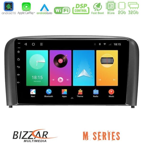 Bizzar M Series 8Core Android16 2+32GB Volvo S80 1998-2006 Navigation Multimedia Tablet 9" - Image 1
