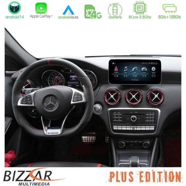 Bizzar Plus Edition Mercedes E Class (W212) NTG4.0 Android14 8Core (8+128GB) Navigation Multimedia 10,25" Anti-reflection - Image 3