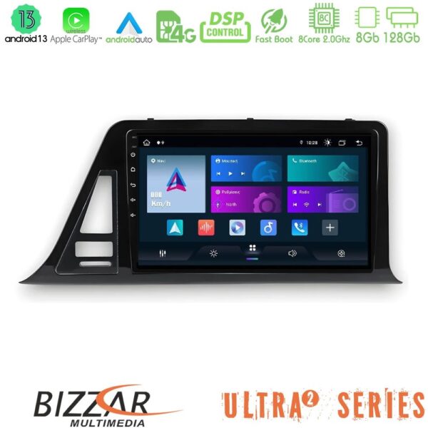 Bizzar Ultra Series Toyota CH-R RHD 8core Android13 8+128GB Navigation Multimedia Tablet 9" - Image 1