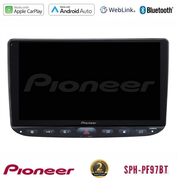 Pioneer SPH-PF97BT Series Fiat Punto/ Evo Multimedia Station 9" (Tablet Style) Με Carplay & Android Auto - Image 1