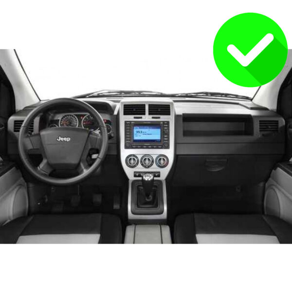 CARMEDIA CM410A TABLET 10'' OEM JEEP COMPASS 2007-2009 | PATRIOT 2007-2016 - Image 4