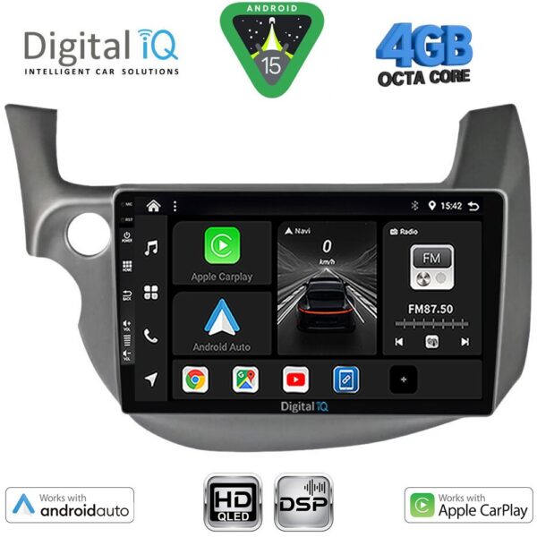 DIGITAL IQ BXF 16211_CPAA (10inc) MULTIMEDIA TABLET for HONDA JAZZ mod. 2008-2012 - Image 1