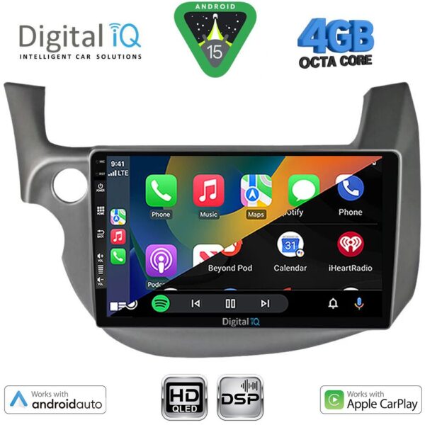 DIGITAL IQ BXF 16211_CPAA (10inc) MULTIMEDIA TABLET for HONDA JAZZ mod. 2008-2012 - Image 2