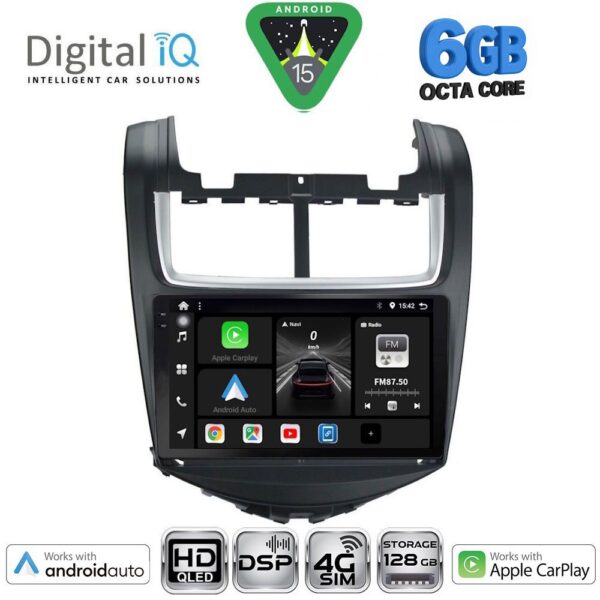 DIGITAL IQ BXF 17075_CPAA (9inc) MULTIMEDIA TABLET for CHEVROLET AVEO mod. 2014-2017 - Image 1