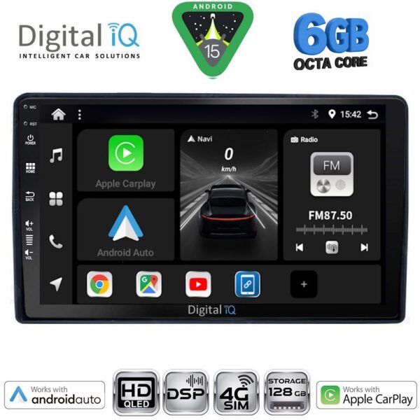 DIGITAL IQ BXF 17081_CPAA (9inc) MULTIMEDIA TABLET for CITROEN – PEUGEOT mod. 2008-2018 - Image 1