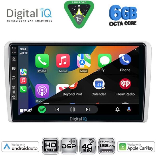 DIGITAL IQ BXF 17481SL_CPAA (9inc) MULTIMEDIA TABLET for OPEL ALL mod. 2004-2014 (SILVER) - Image 2