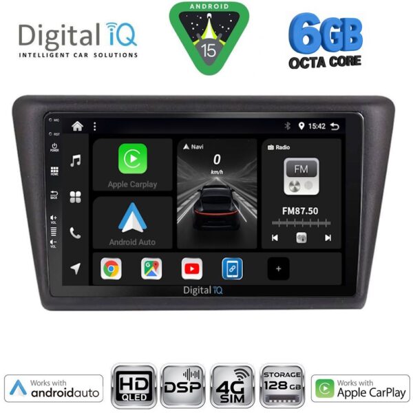 DIGITAL IQ BXF 17600_CPAA (9inc) MULTIMEDIA TABLET for SKODA RAPID SPACEBACK mod. 2014-2019 - Image 1