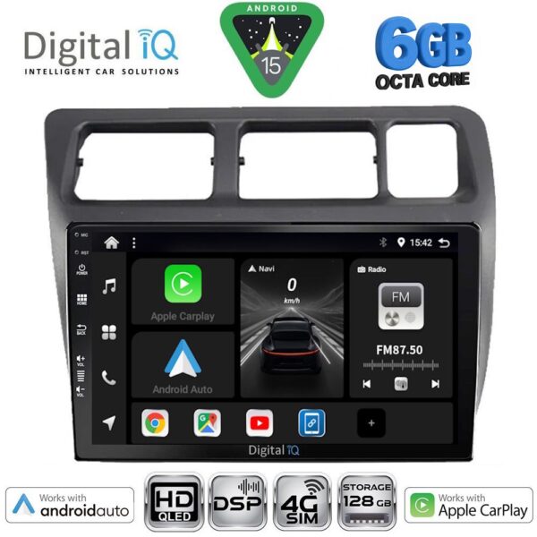 DIGITAL IQ BXF 17710_CPAA (9inc) MULTIMEDIA TABLET for TOYOTA COROLLA mod. 1992-1997 - Image 1