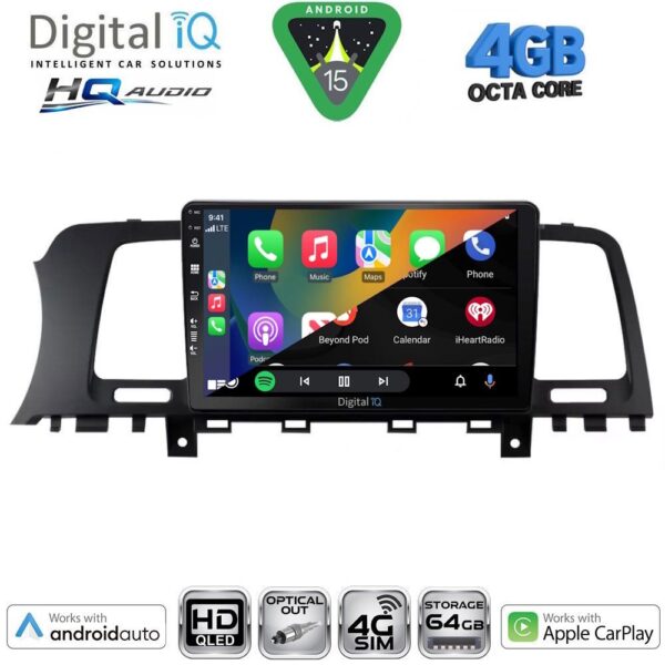 DIGITAL IQ BXK 19462_CPAA (9inc) MULTIMEDIA TABLET for NISSAN MURANO mod. 2007-2014 - Image 2