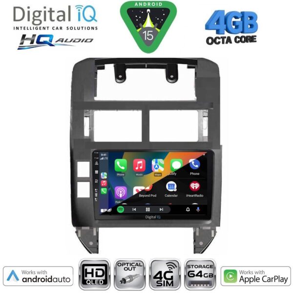 DIGITAL IQ BXK 19755_CPAA (9inc) MULTIMEDIA TABLET for VW POLO mod. 2002-2009 - Image 2