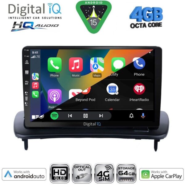DIGITAL IQ BXK 19783_CPAA (9inc) MULTIMEDIA TABLET for VOLVO C30 - S40 mod. 2004-2013 - Image 2