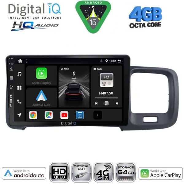 DIGITAL IQ BXK 19785_CPAA (9inc) MULTIMEDIA TABLET for VOLVO S60 mod. 2010-2018 - Image 1